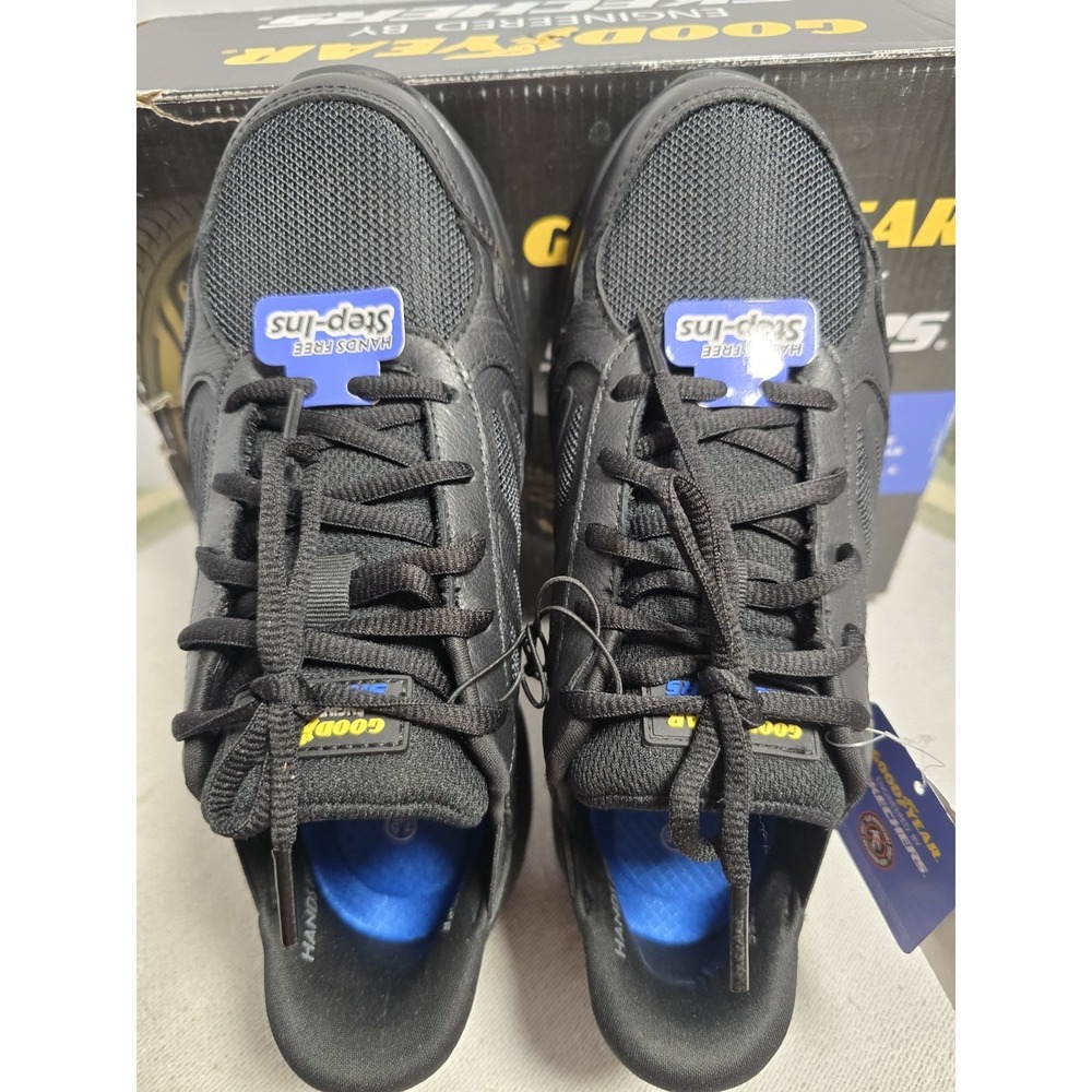 Goodyear By Skechers Women's Hands Free Step-ins  Sneakers‎ , Black Sz 7.5 New